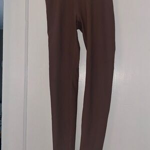 Womens Allfenix Taupe ribbed Leggings size small never worn